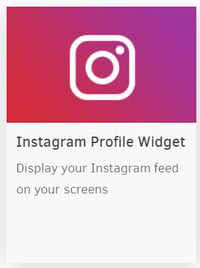 Instagram Profile Widgetアイコン